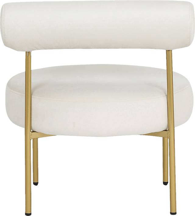 Rosepoint Cream Accent Chair - Thumbnail - Image 4