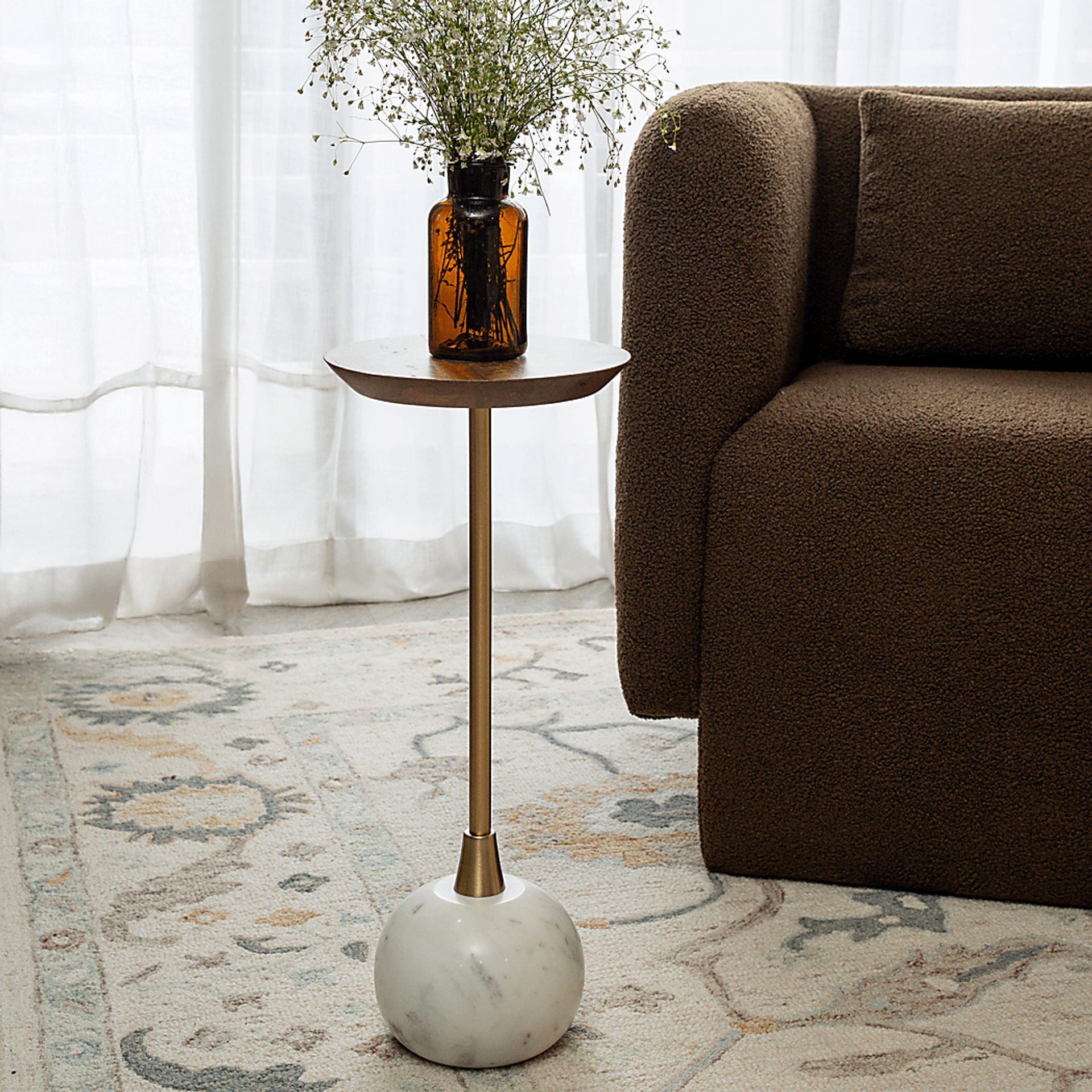 Roseri Brown Accent Table - Image 2