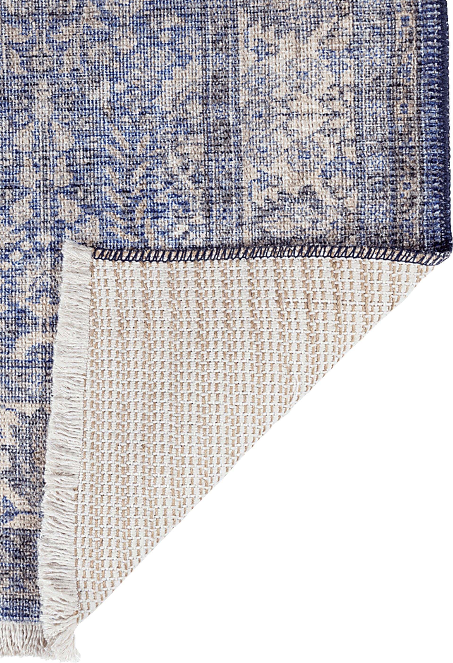 Roseris Blue 8' x 10' Rug - Image 4