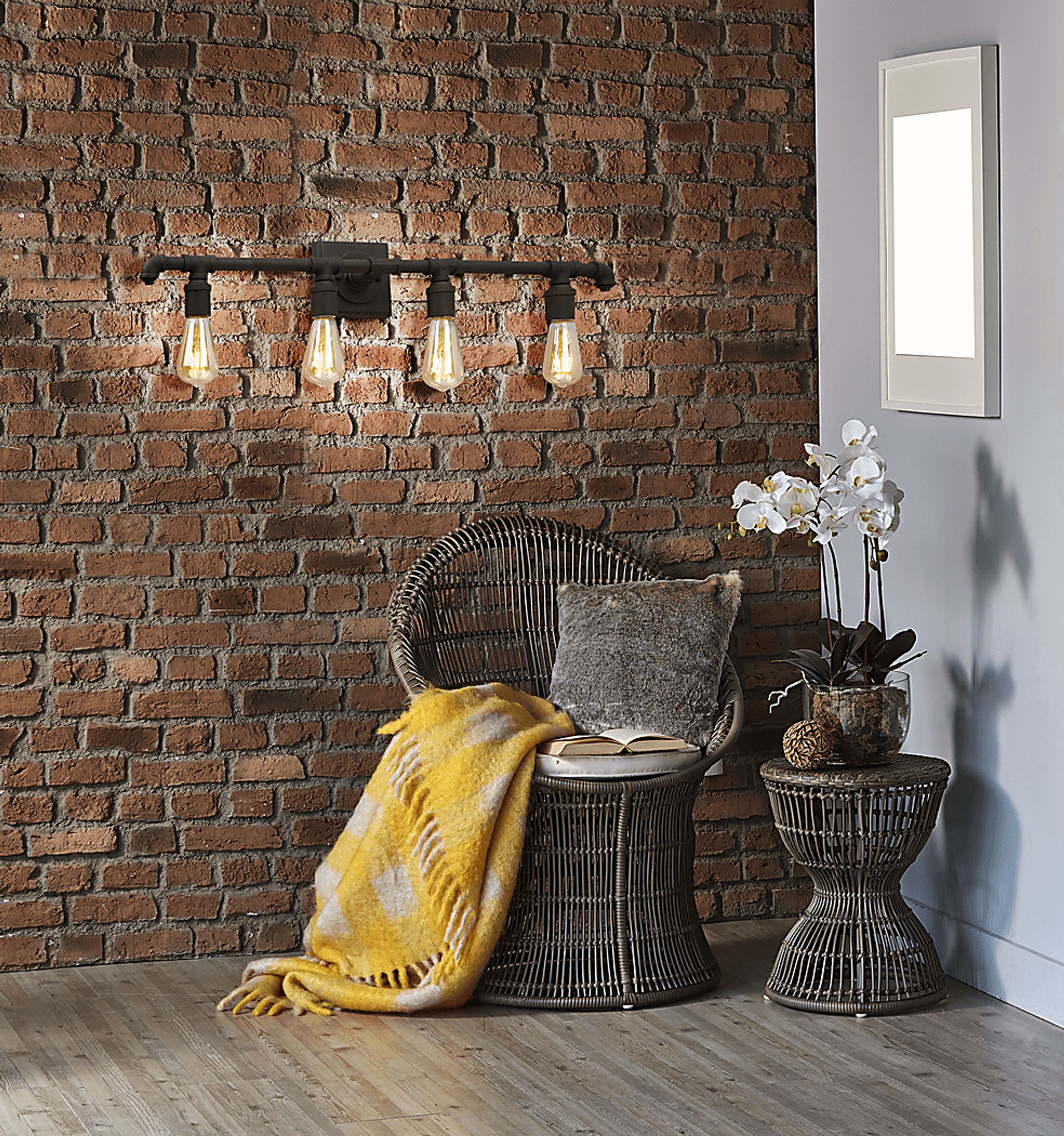 Roserve Drive Bronze Sconce - Image 2