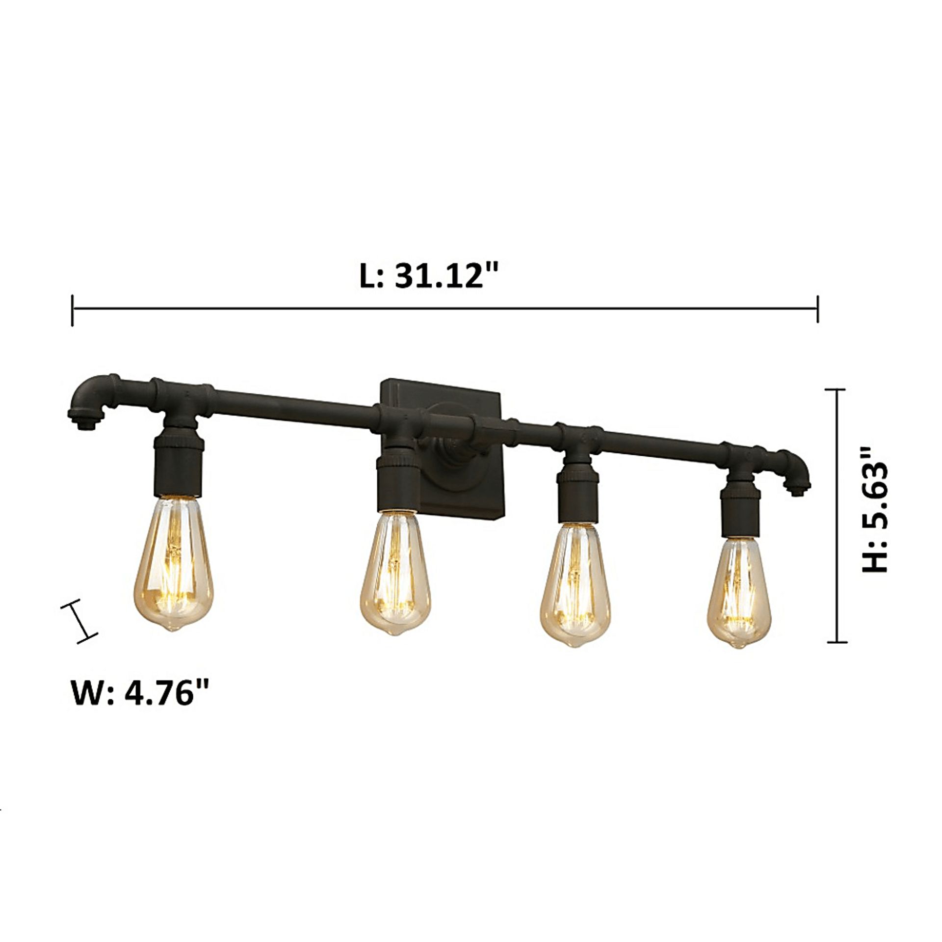Roserve Drive Bronze Sconce - Image 3