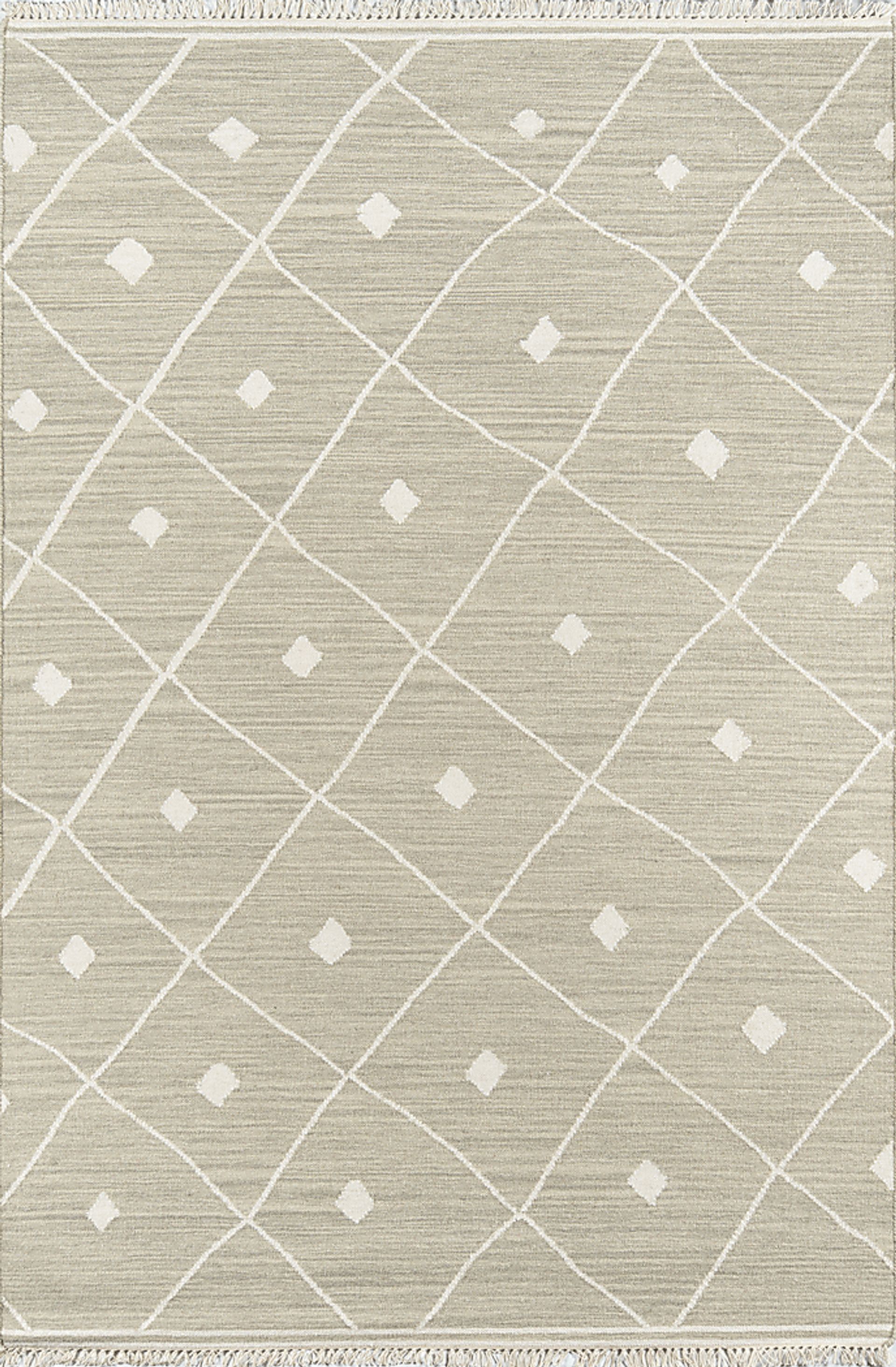 Rosery Breeze Gray 5' x 7'6 Rug - Image 1