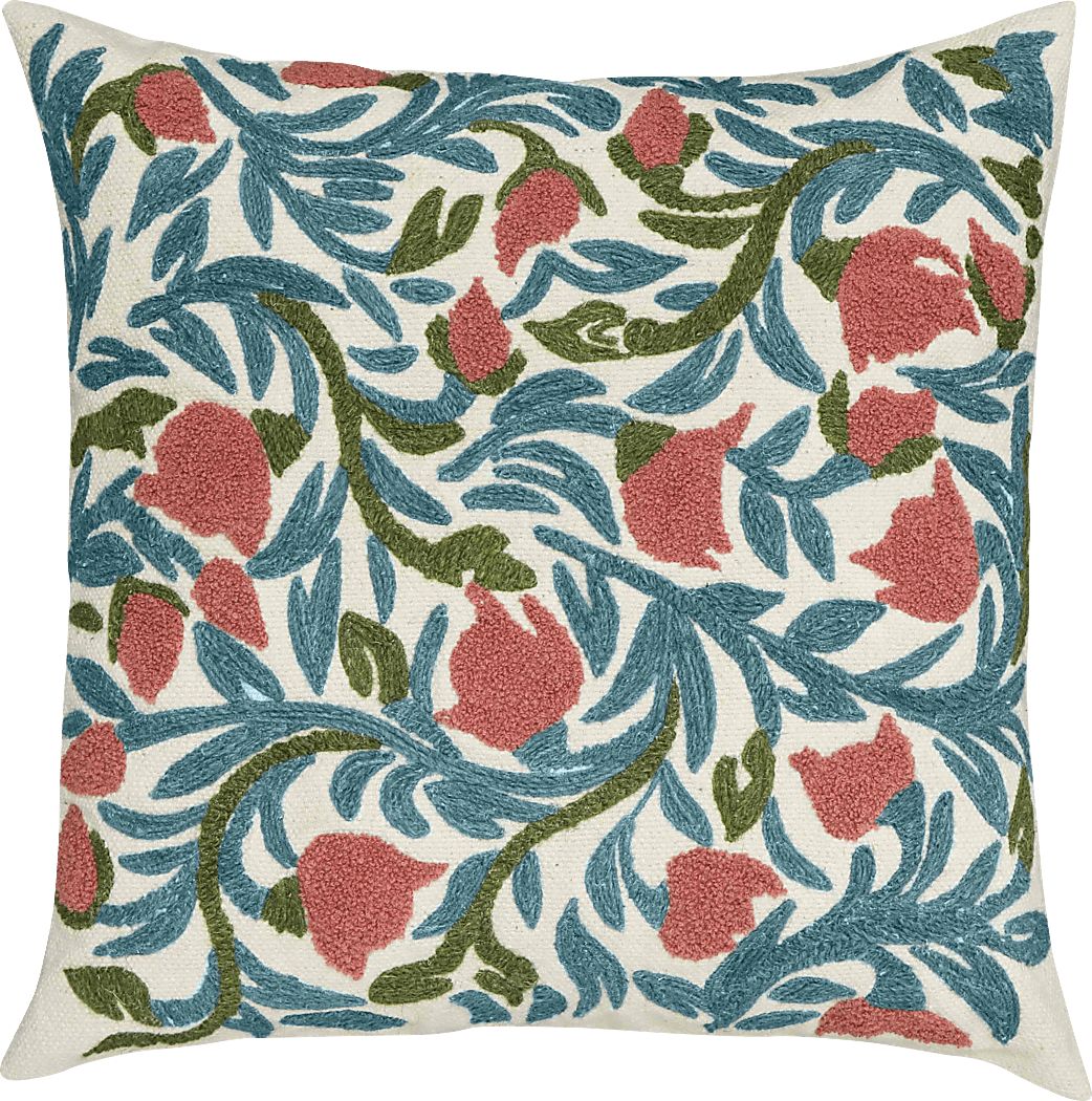 Rosescape Multi Accent Pillow