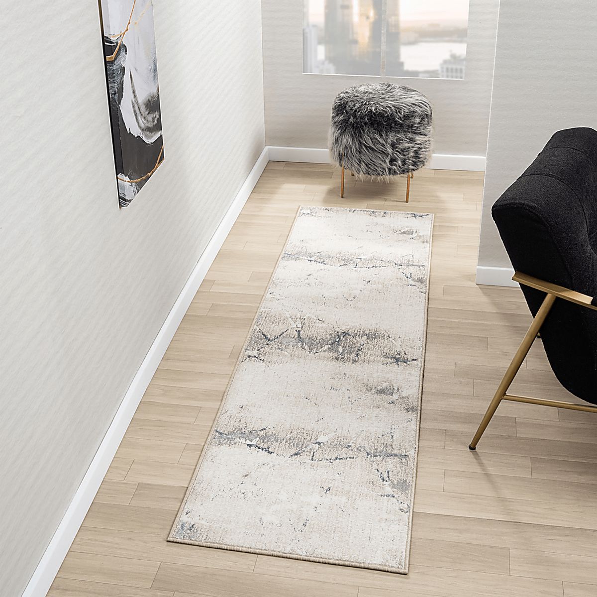 Roseshire Beige,Blue Rugs | Rooms to Go