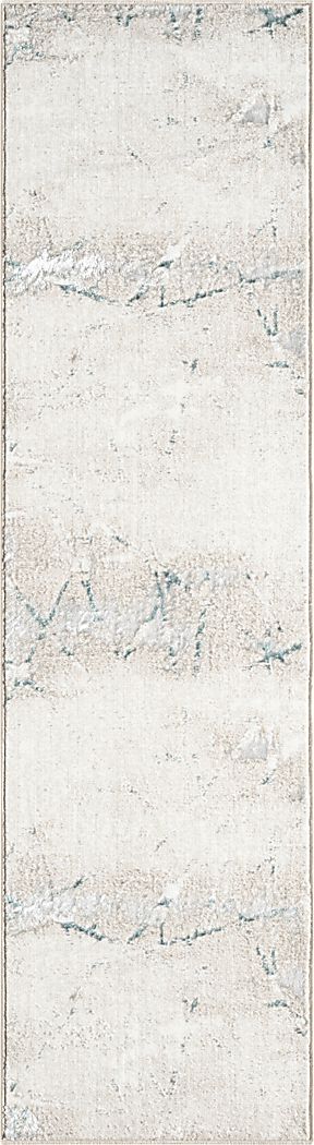 Roseshire Beige 2' x 7' Runner Rug