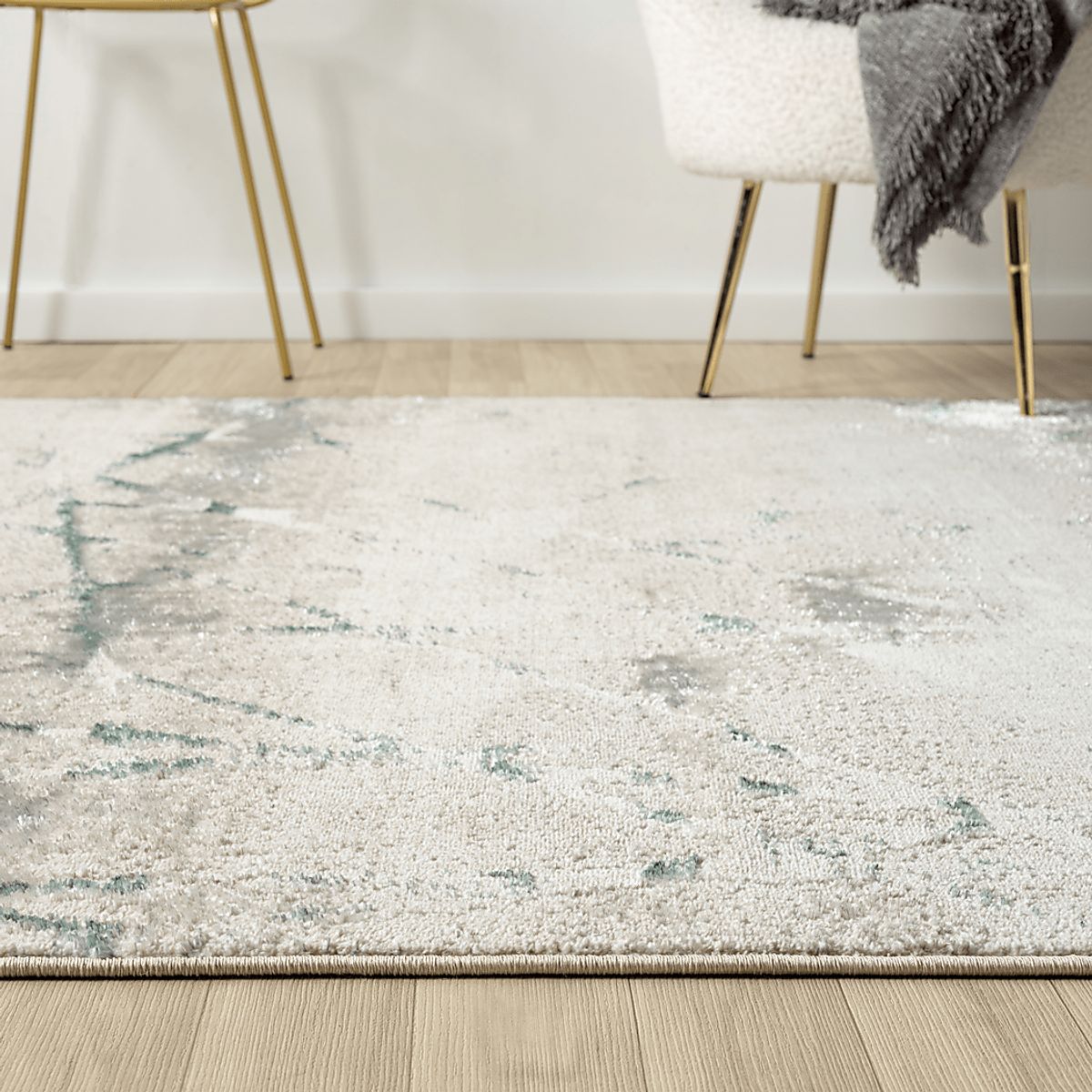 Roseshire Beige,Blue Rugs | Rooms to Go