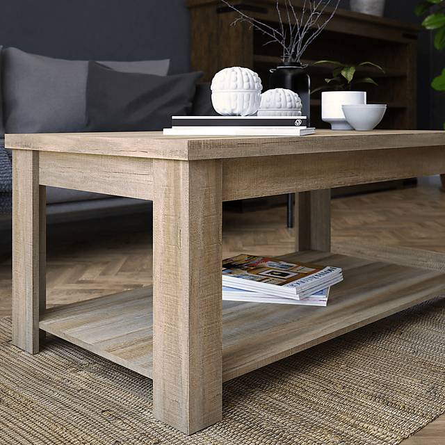Rosestone Natural Cocktail Table - Thumbnail - Image 4
