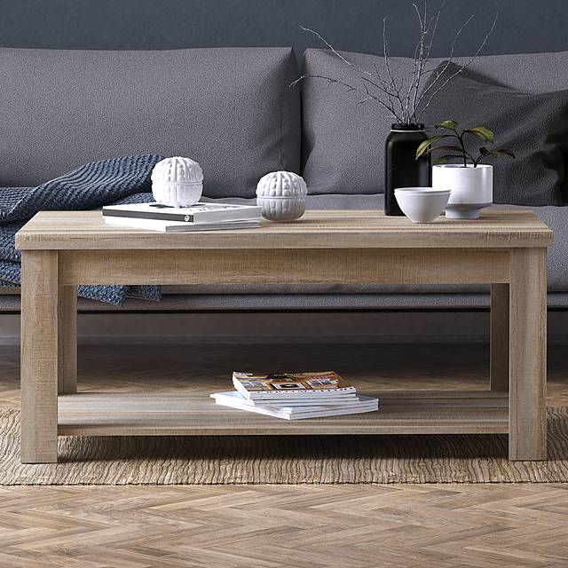 Rosestone Natural Cocktail Table - Thumbnail - Image 5