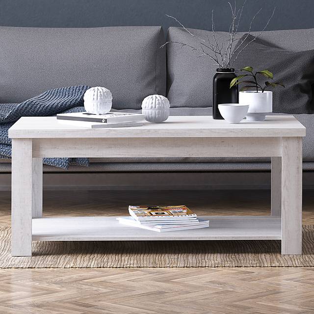 Rosestone White Cocktail Table - Thumbnail - Image 4