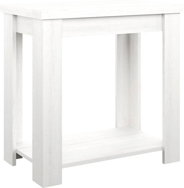 Rosestone White End Table - Thumbnail - Image 1