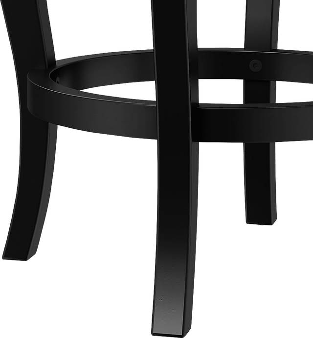 Roseton Black Swivel Counter Height Stool - Thumbnail - Image 7