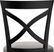 Roseton Black Swivel Counter Height Stool