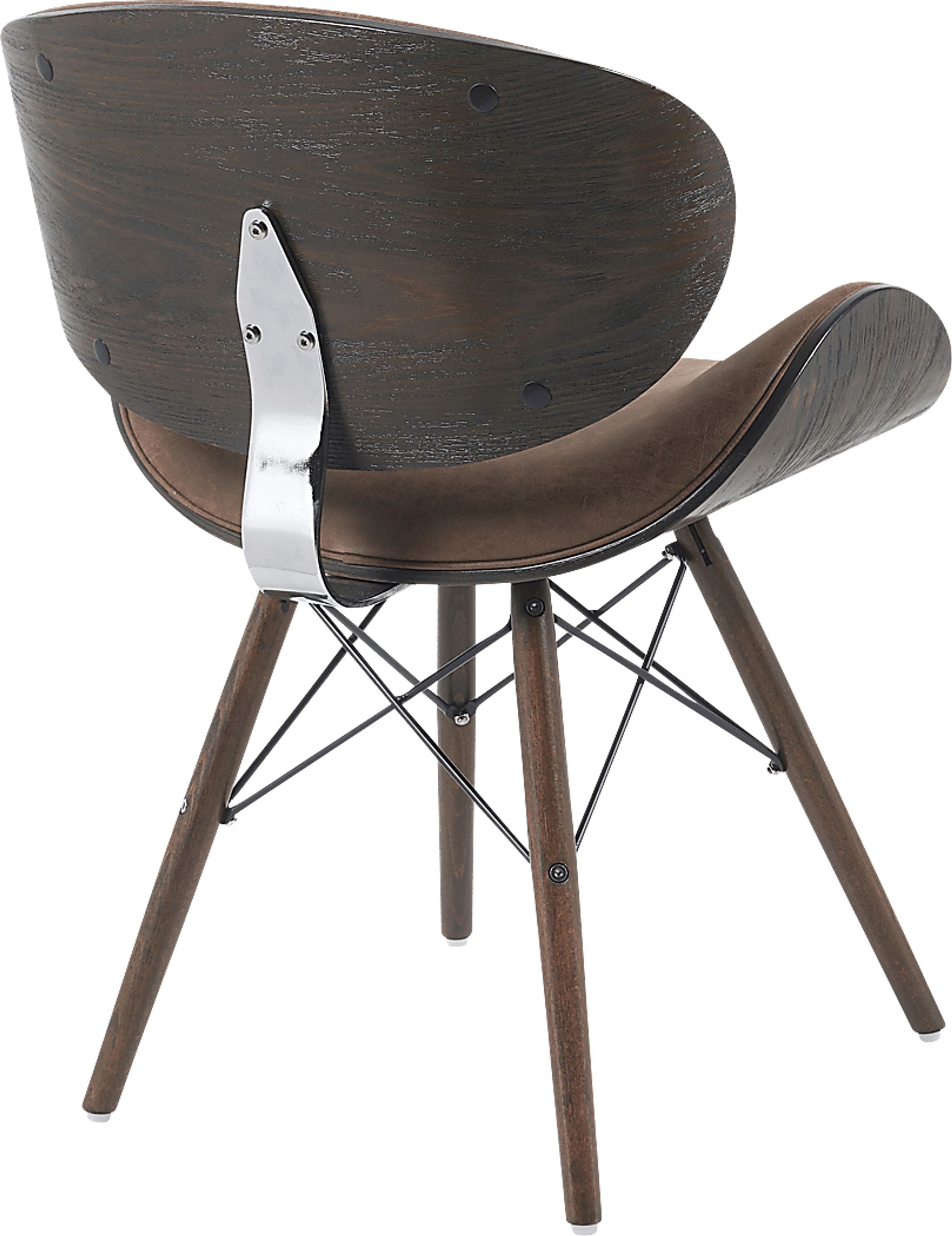 Rosewat Brown Side Chair - Image 5