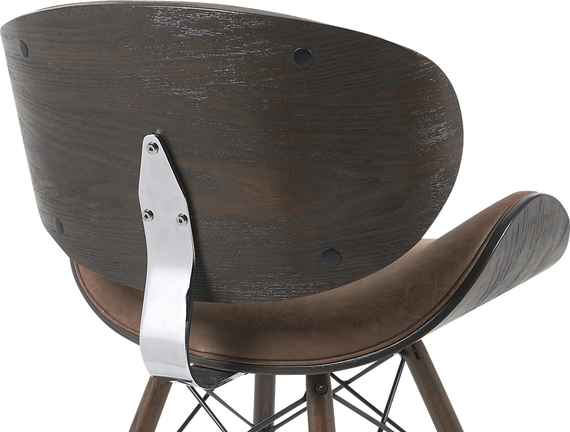 Rosewat Brown Side Chair - Image 6