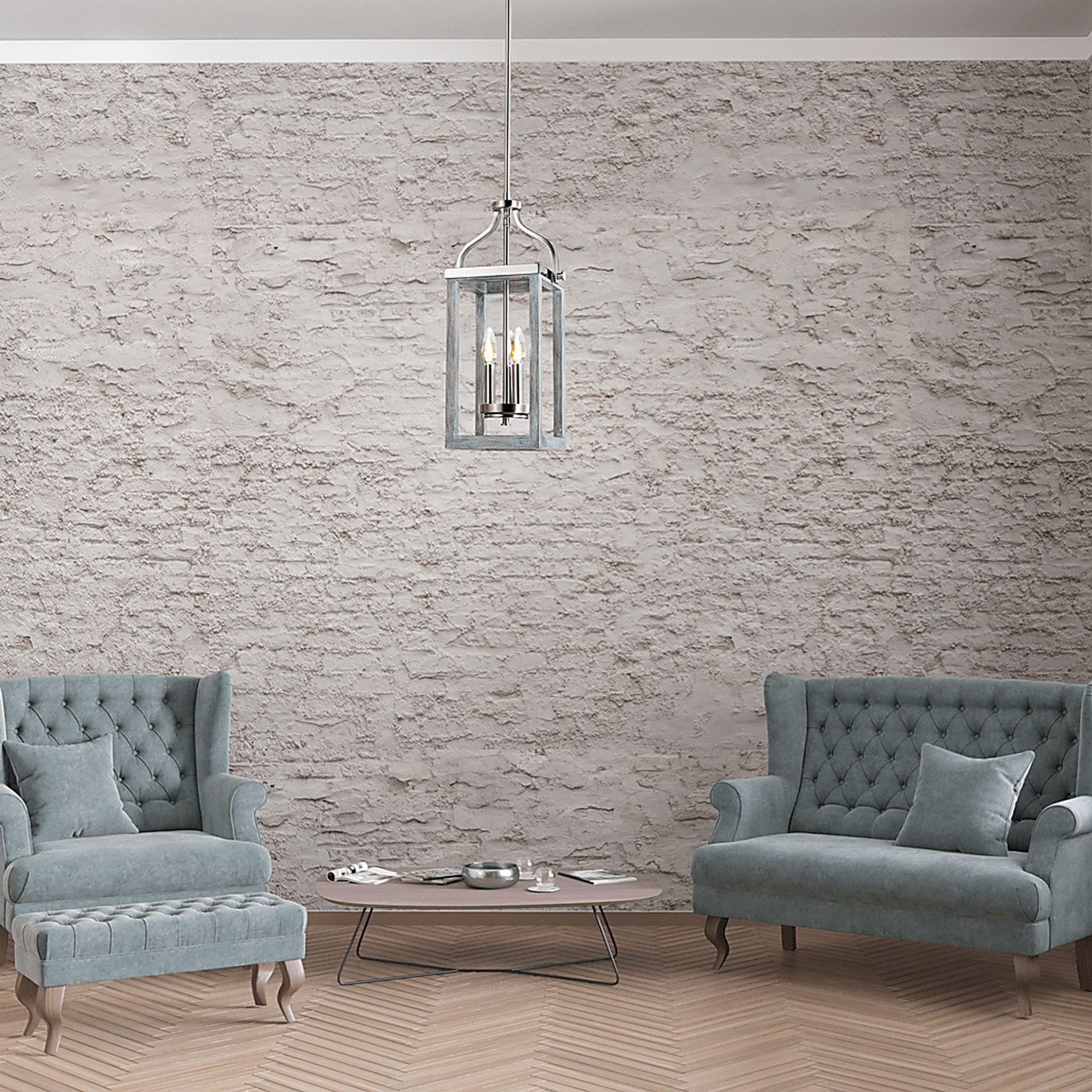 Roseway Gray Pendant - Image 2