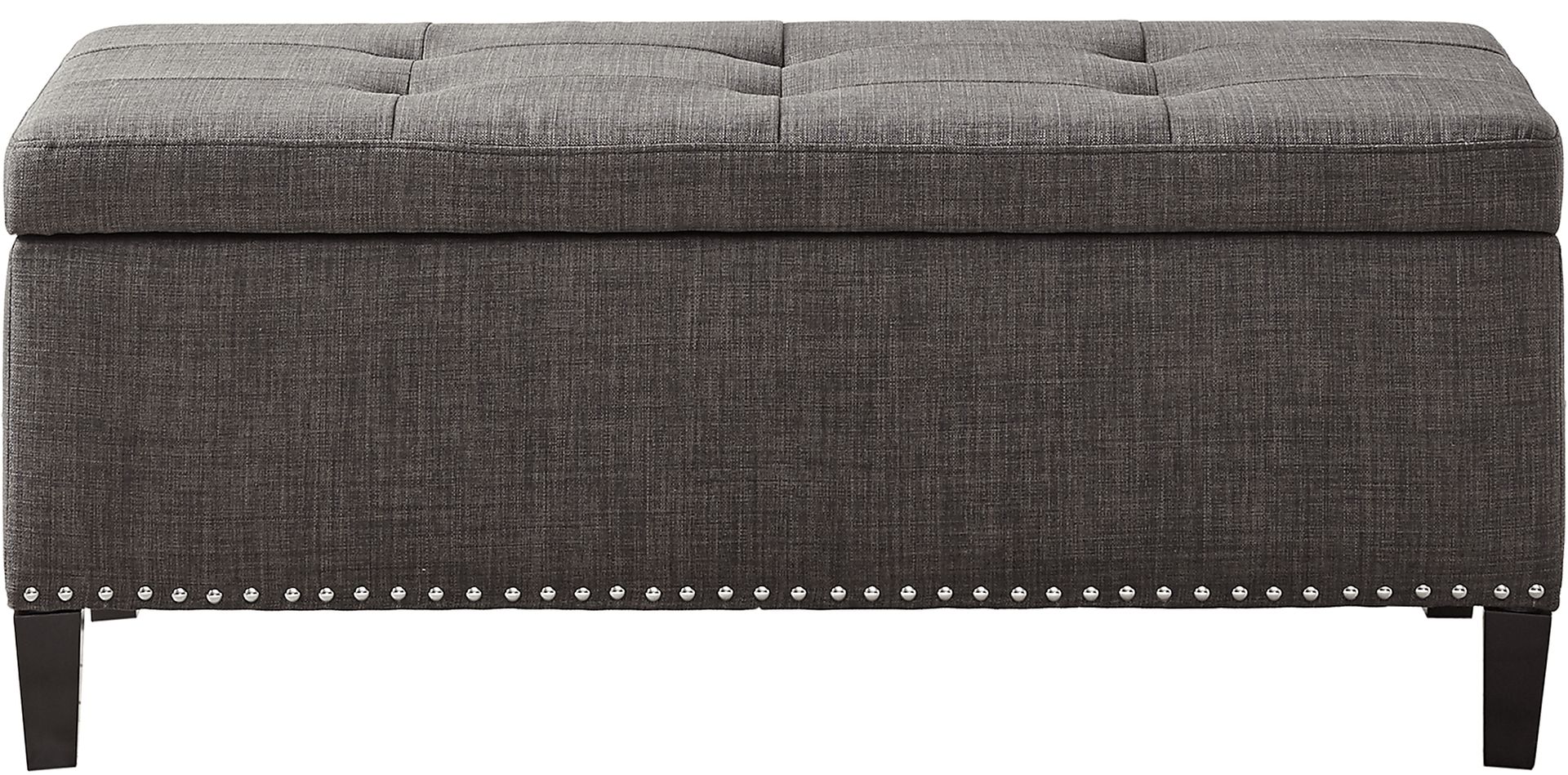 Rosewin Charcoal Accent Bench - Image 2