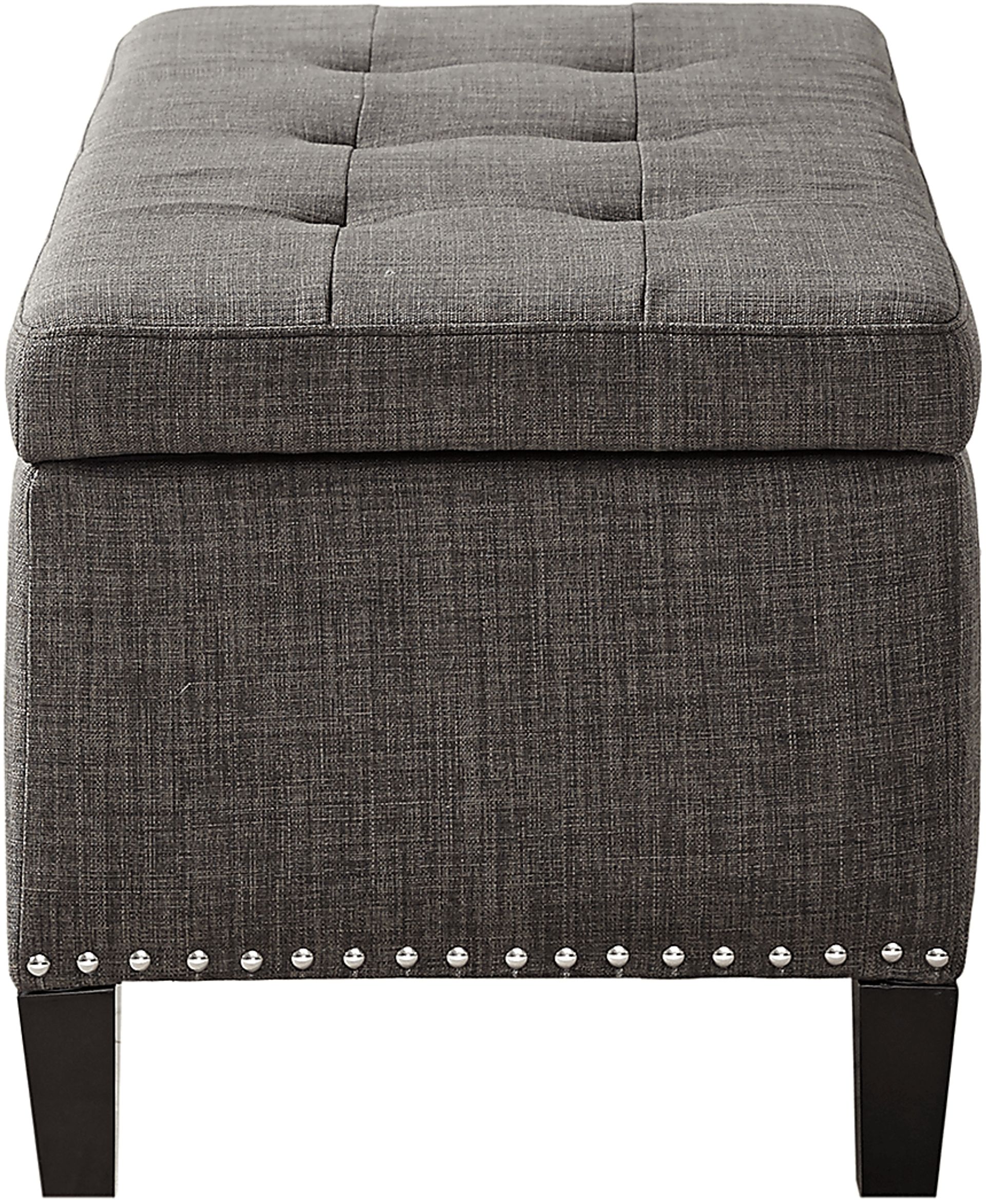 Rosewin Charcoal Accent Bench - Image 3
