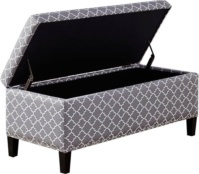 Rosewin Gray Accent Bench - Thumbnail - Image 4