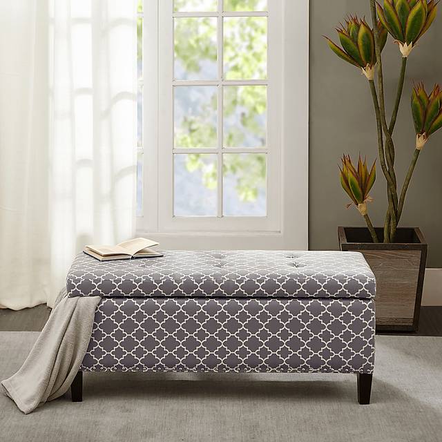 Rosewin Gray Accent Bench - Thumbnail - Image 5