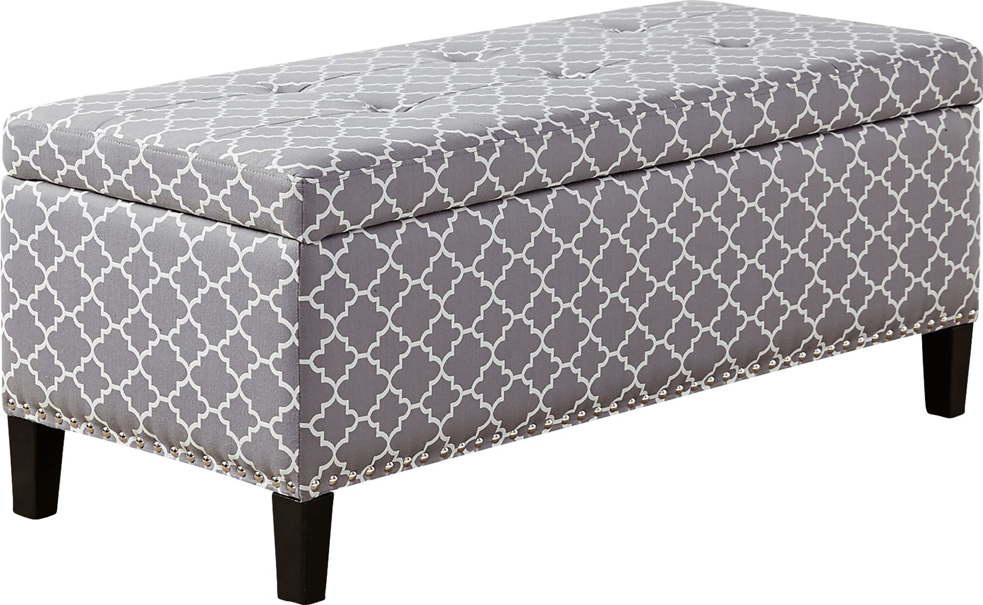 Rosewin Gray Accent Bench - Image 1