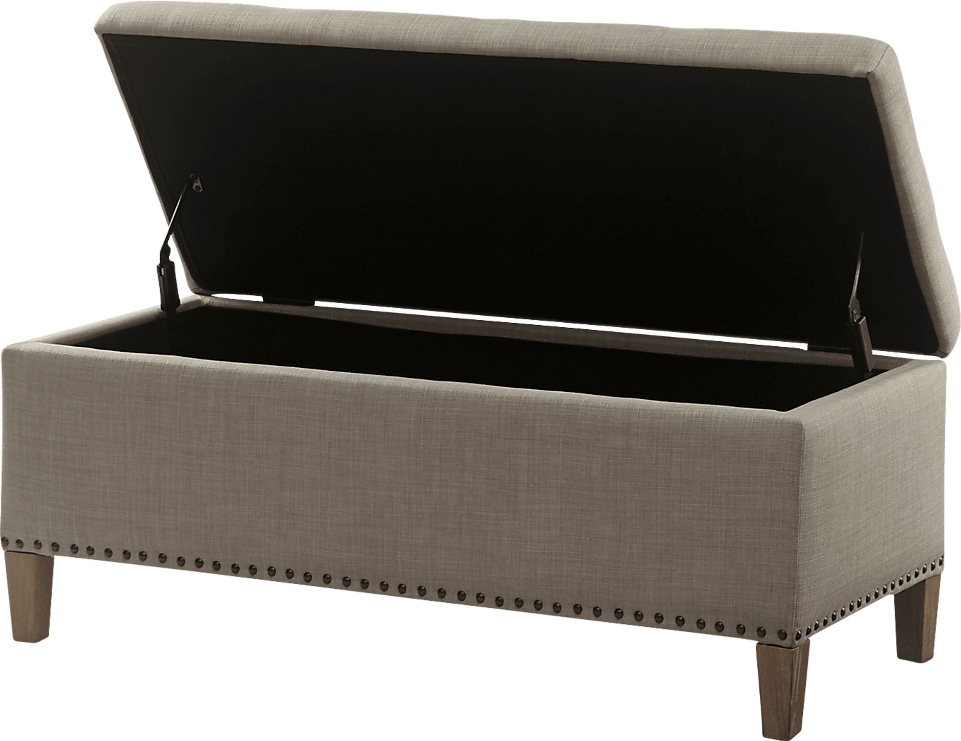 Rosewin Taupe Accent Bench - Image 3
