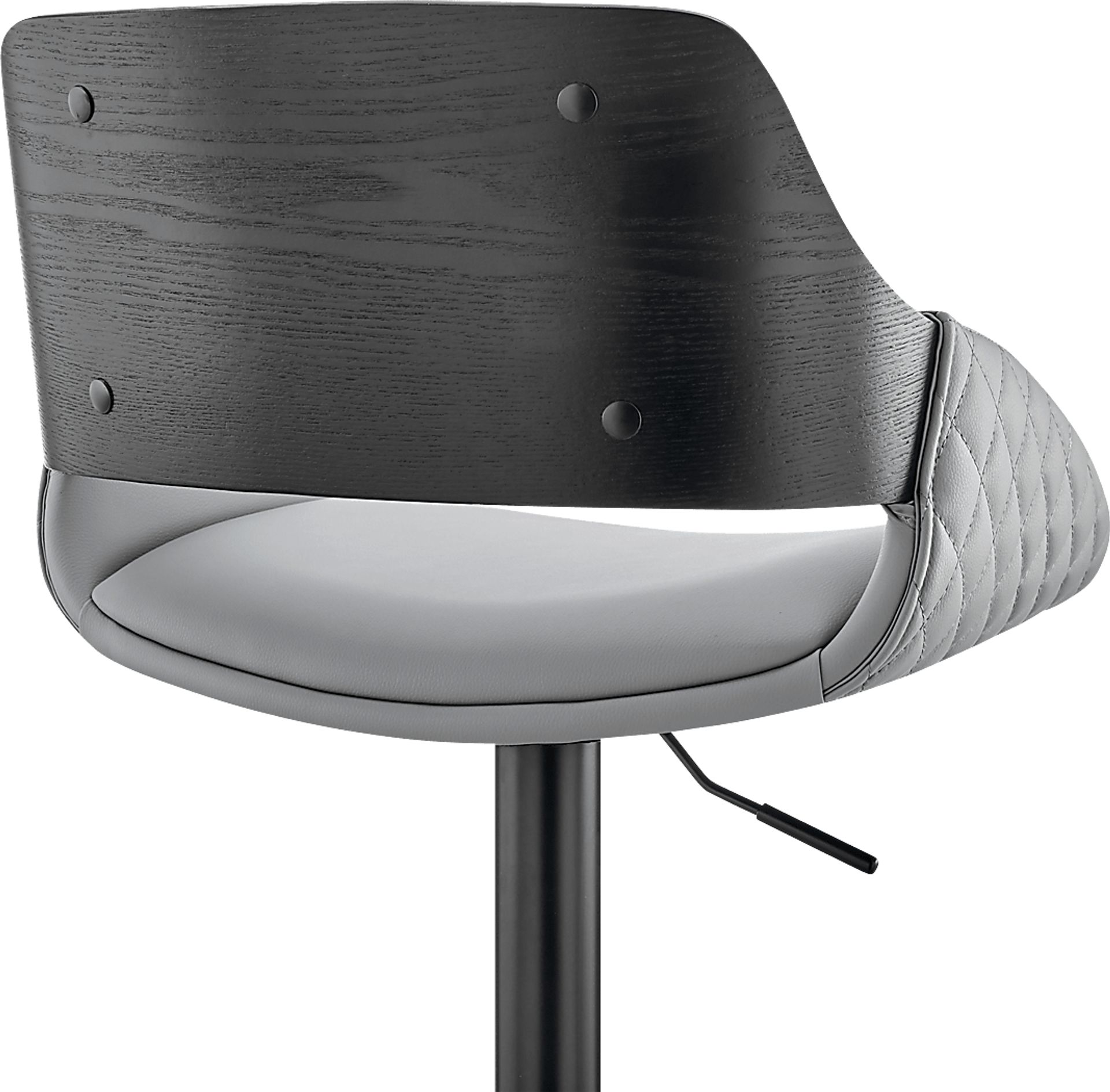Roshana Gray Adjustable Barstool - Image 8
