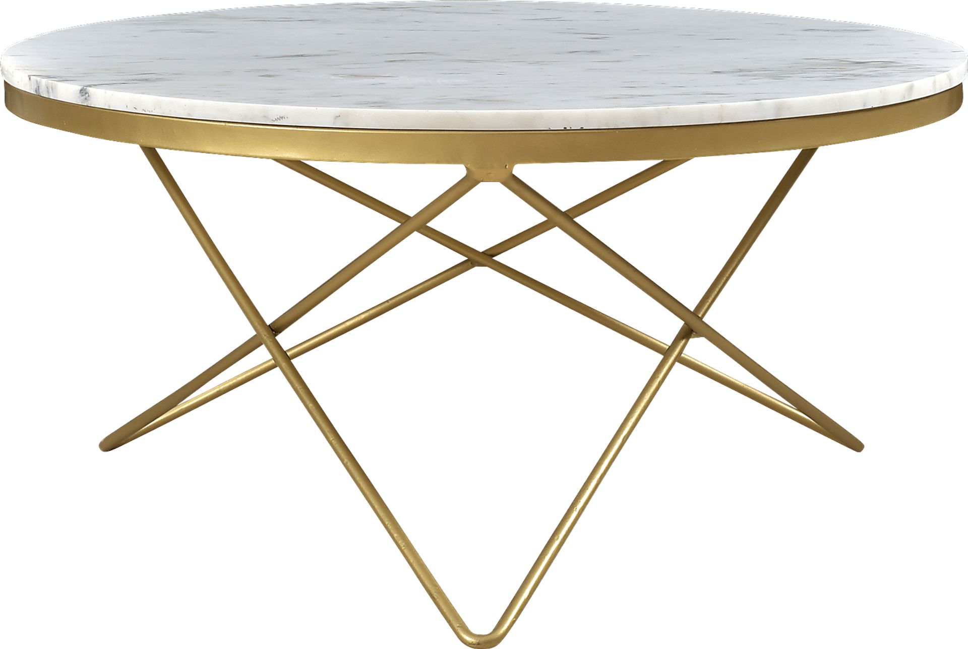 Rosier White Cocktail Table - Image 1
