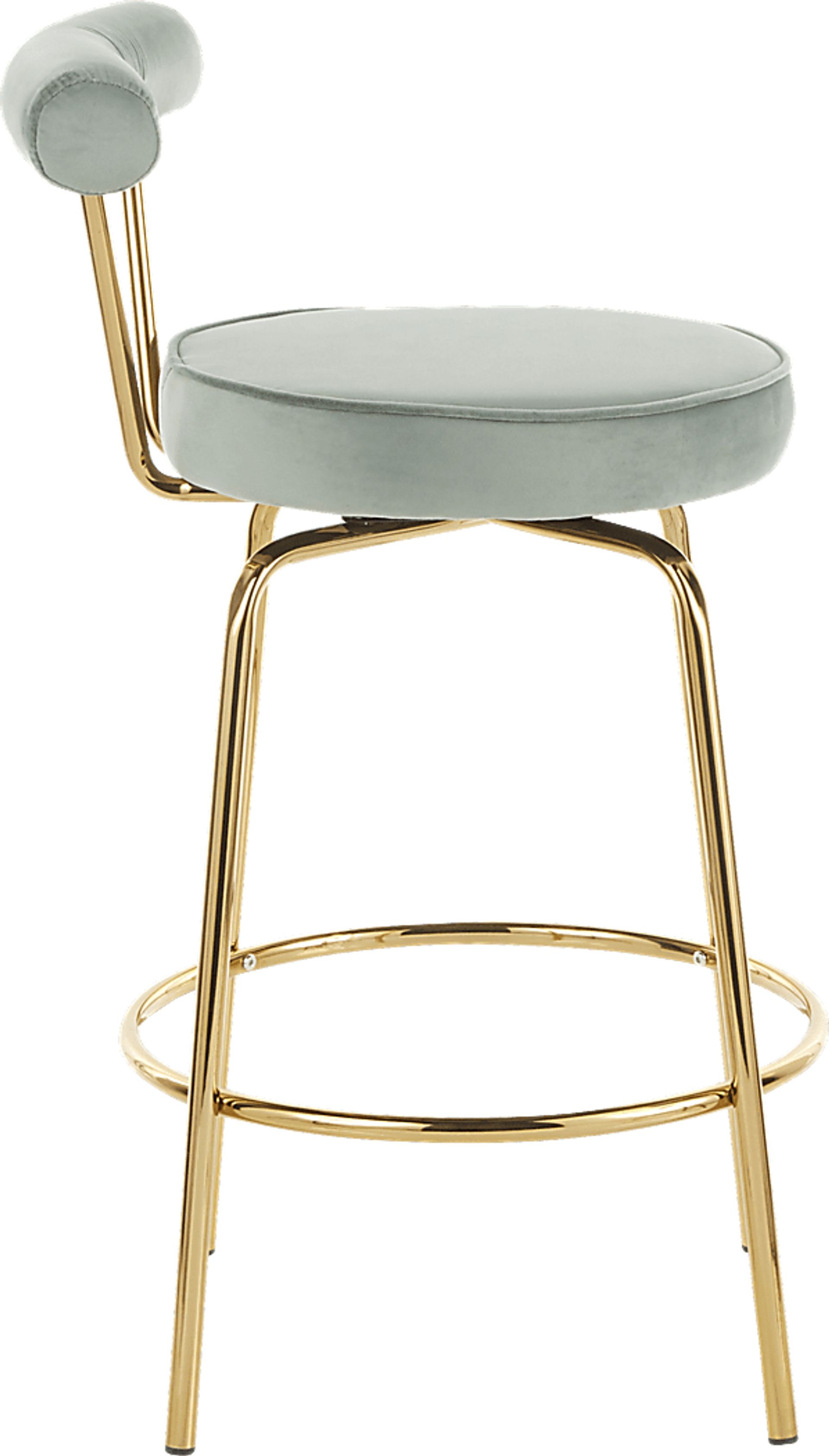 Rosiere Green Counter Height Stool, Set of 2 - Image 3