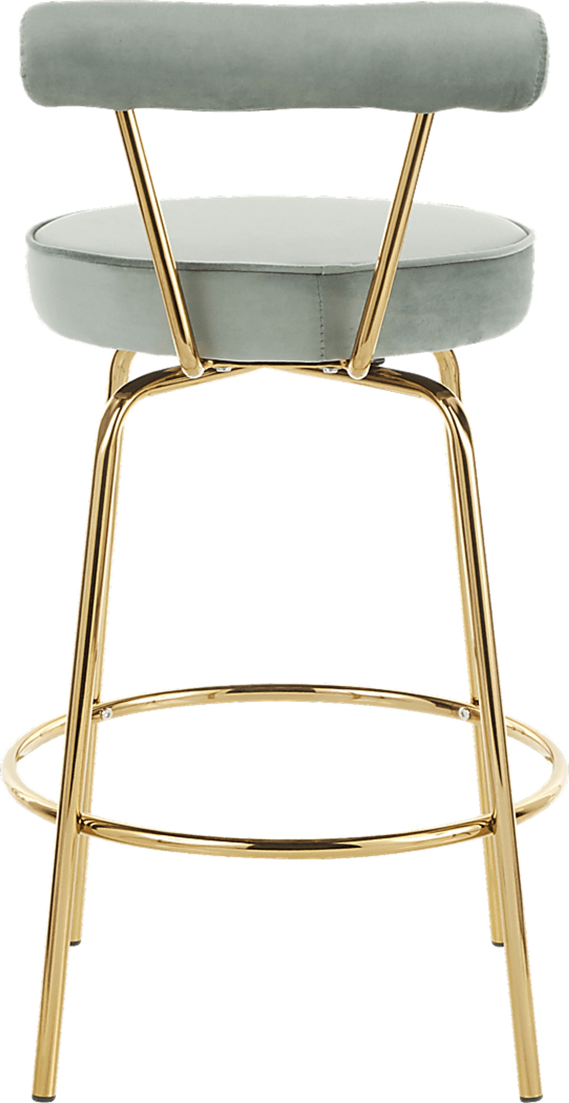 Rosiere Green Counter Height Stool, Set of 2 - Image 5