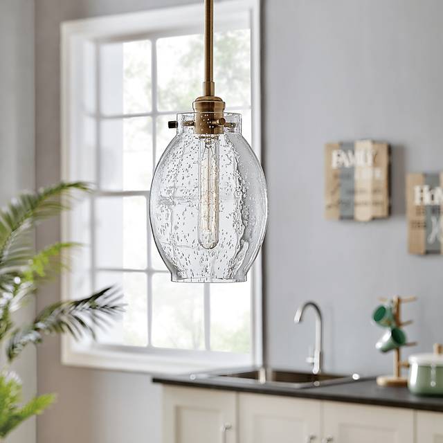 Roslyn Road Brass Pendant - Thumbnail - Image 3