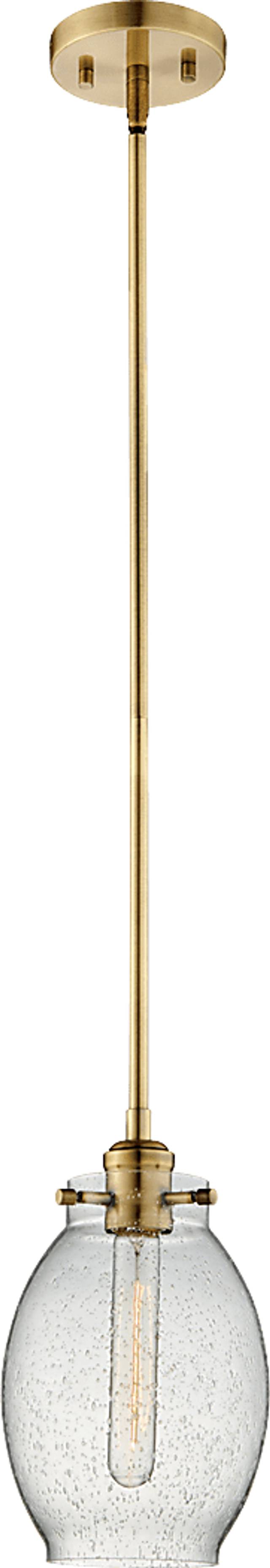 Roslyn Road Brass Pendant - Thumbnail - Image 1