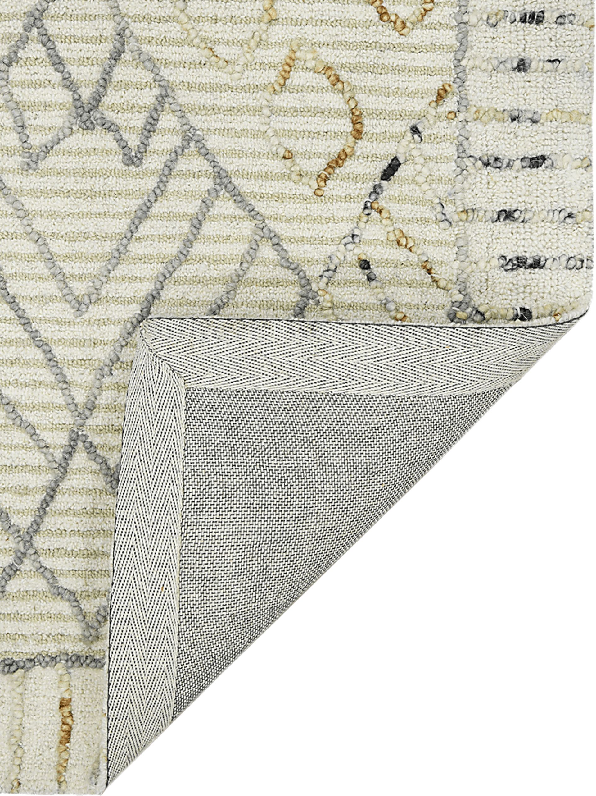 Rosnach Beige 5' x 8' Rug - Image 3