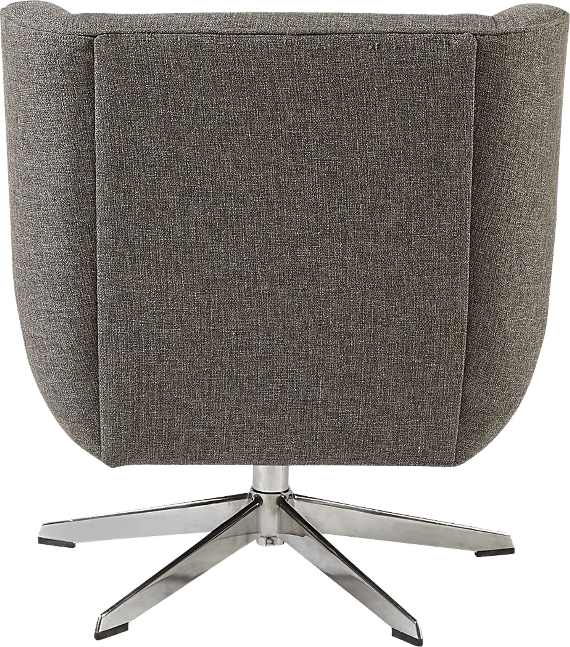 Rossello Brown Accent Swivel Chair - Image 4