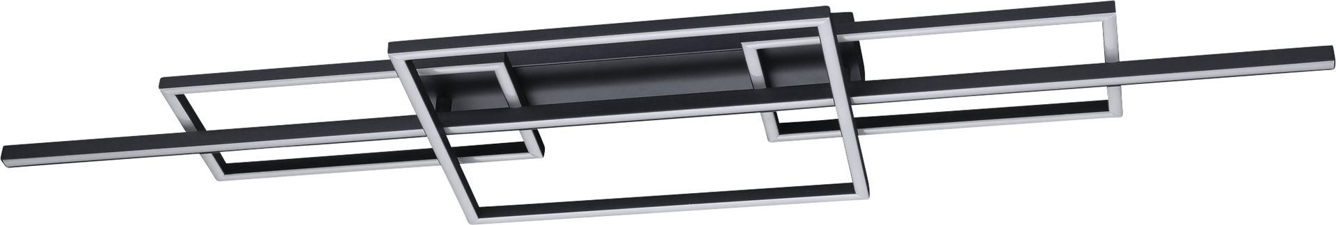 Rossini Alley Black Flush Mount - Image 1