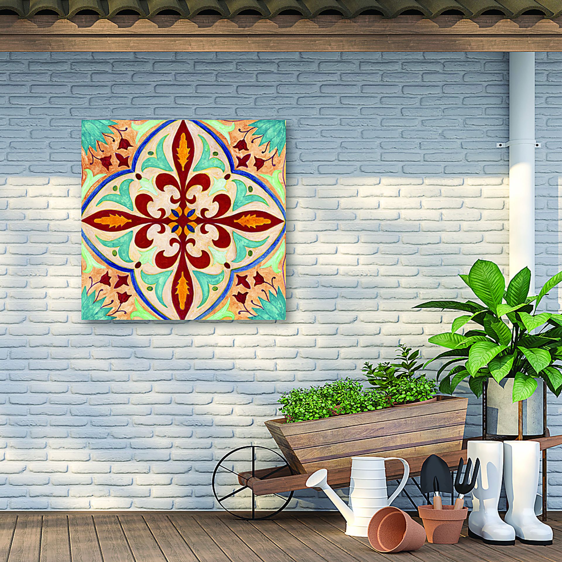 Rossmeny Multi Wooden Wall Art - Image 2
