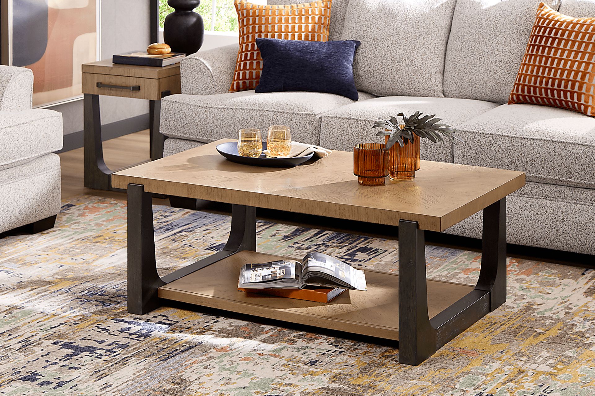 Tremont Indigo 6 Pc Power Reclining Sectional Living Room - Image 9