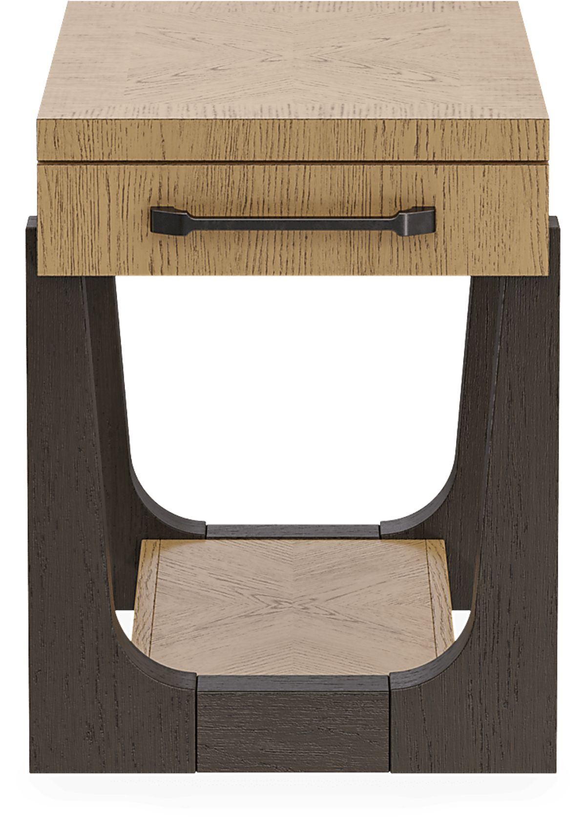 Roth Black Wood Chairside Table | Rooms to Go