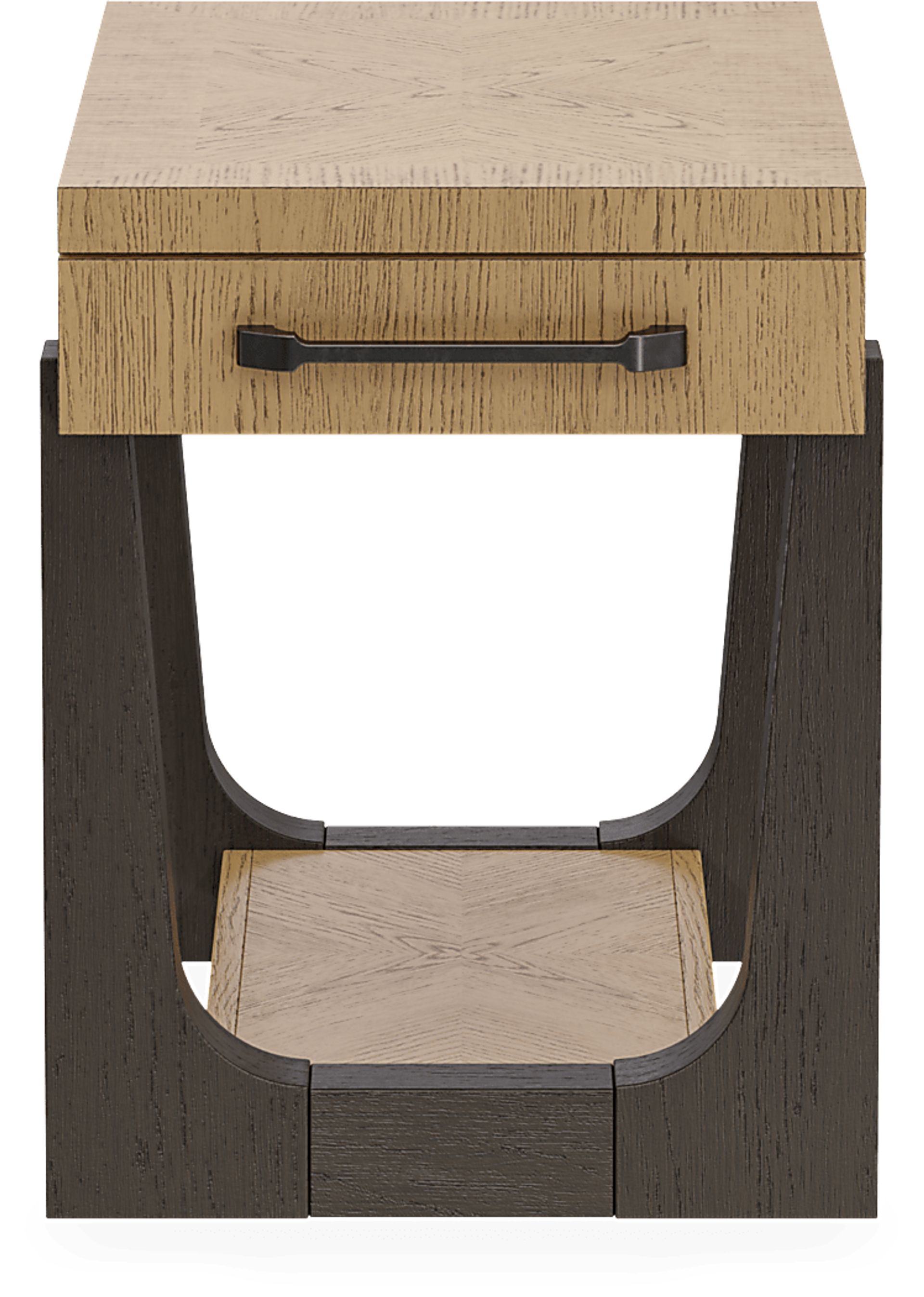 Roth Black Chairside Table - Image 2