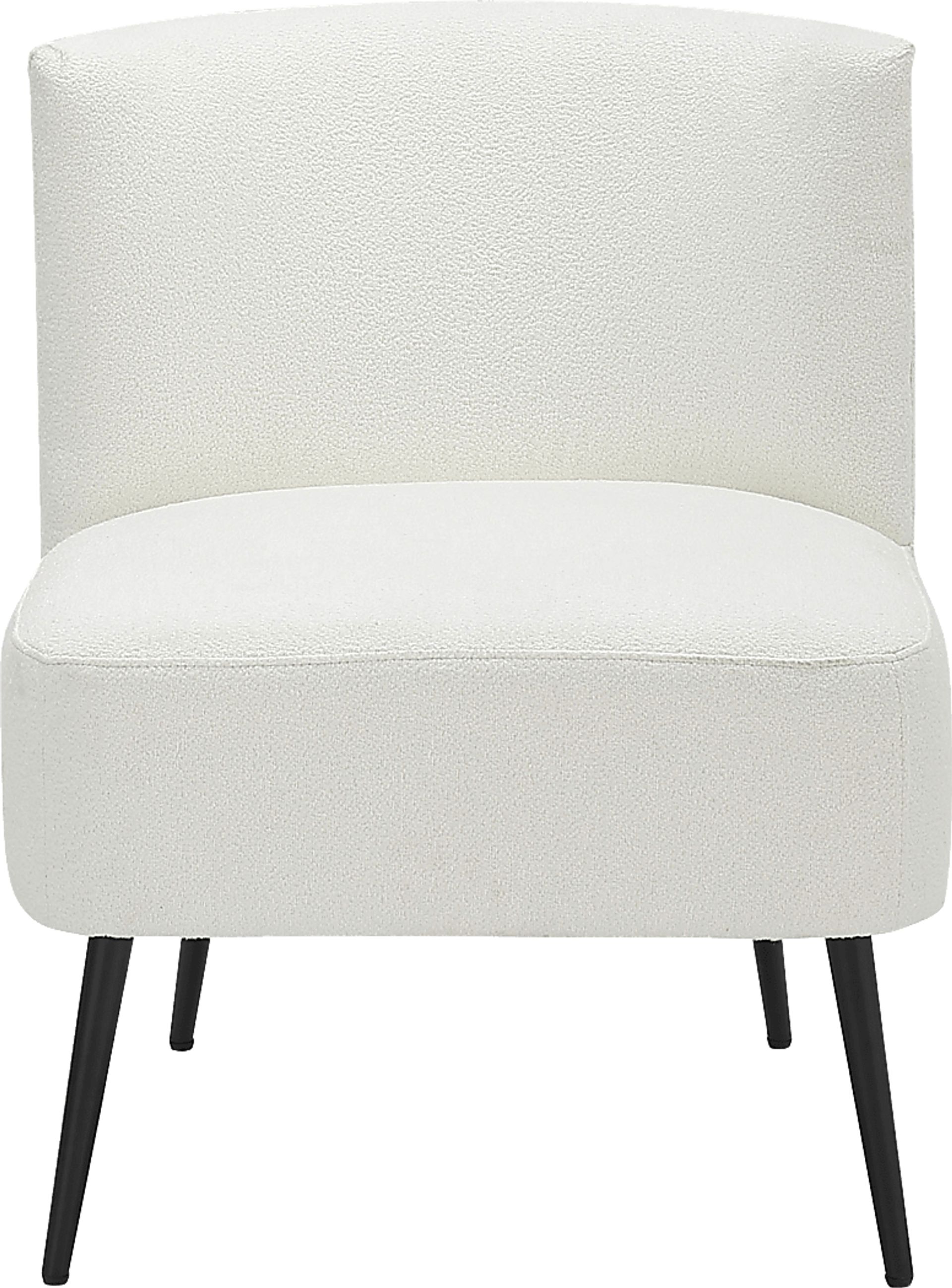 Rothmer White Accent Chair - Image 4