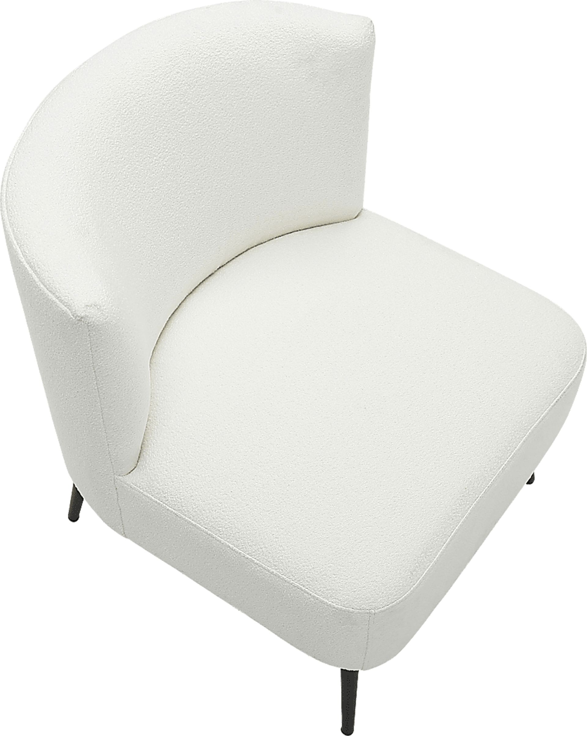 Rothmer White Accent Chair - Image 7