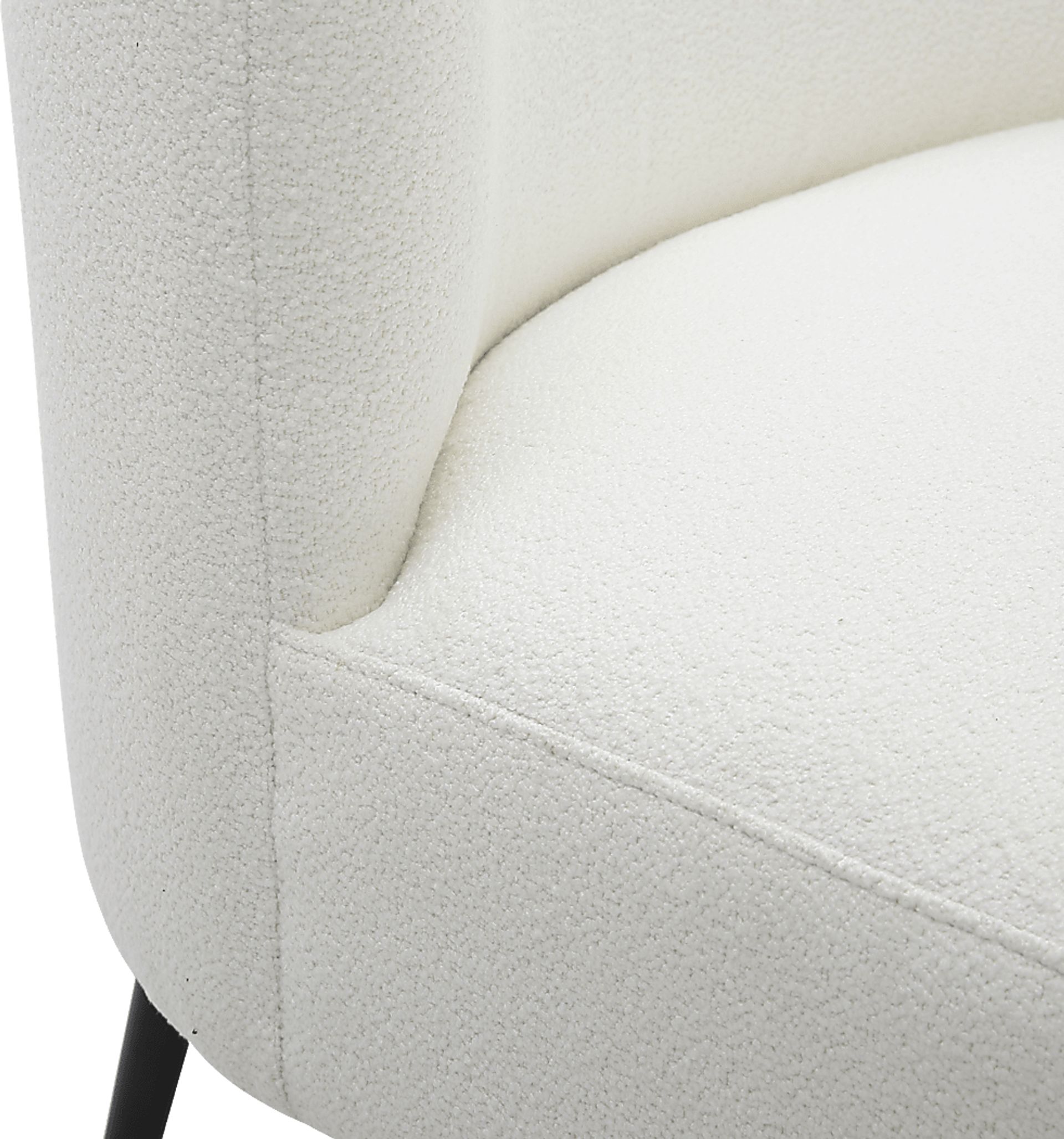 Rothmer White Accent Chair - Image 8