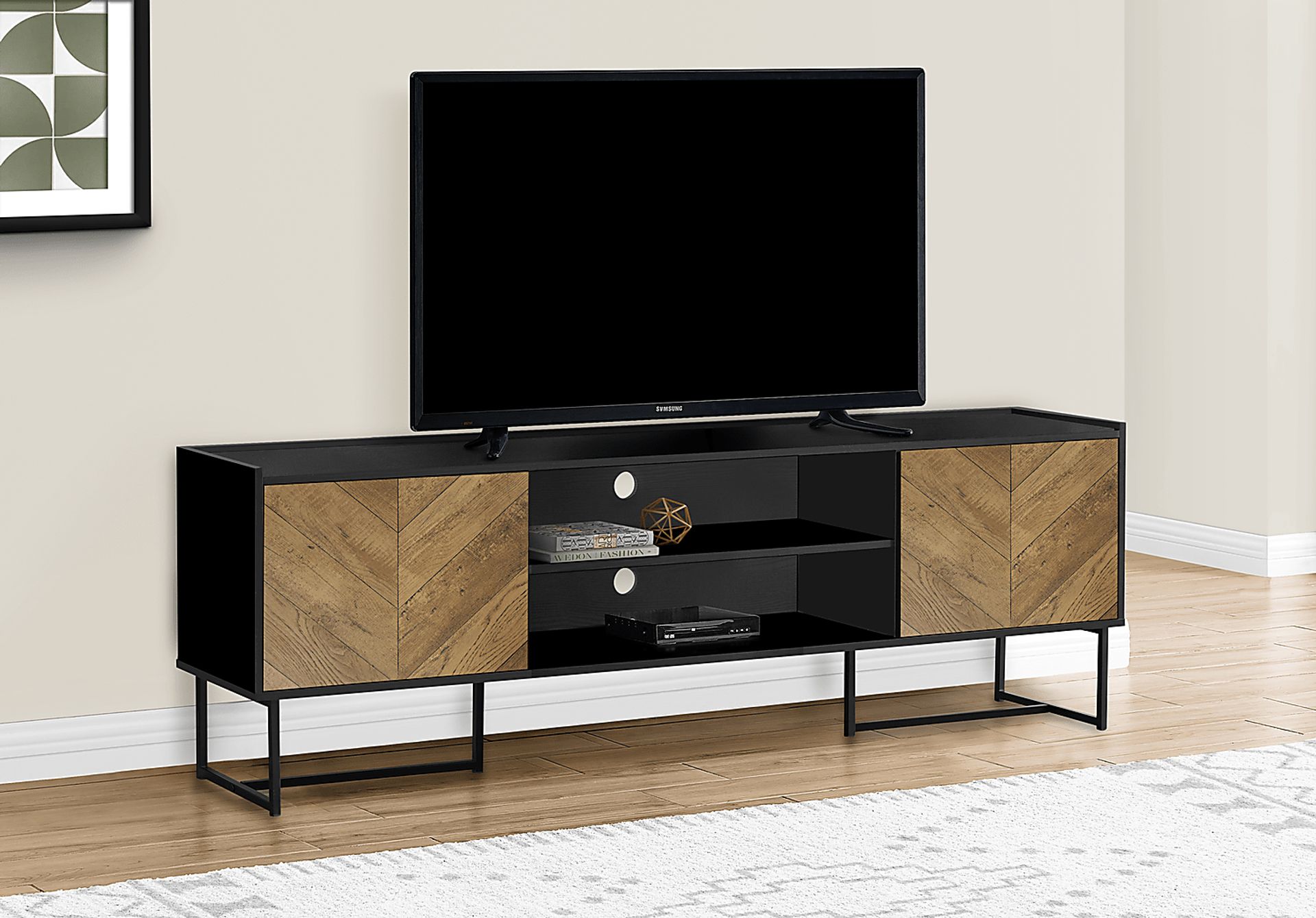 Rothmullan Black 72 in. Console - Image 2