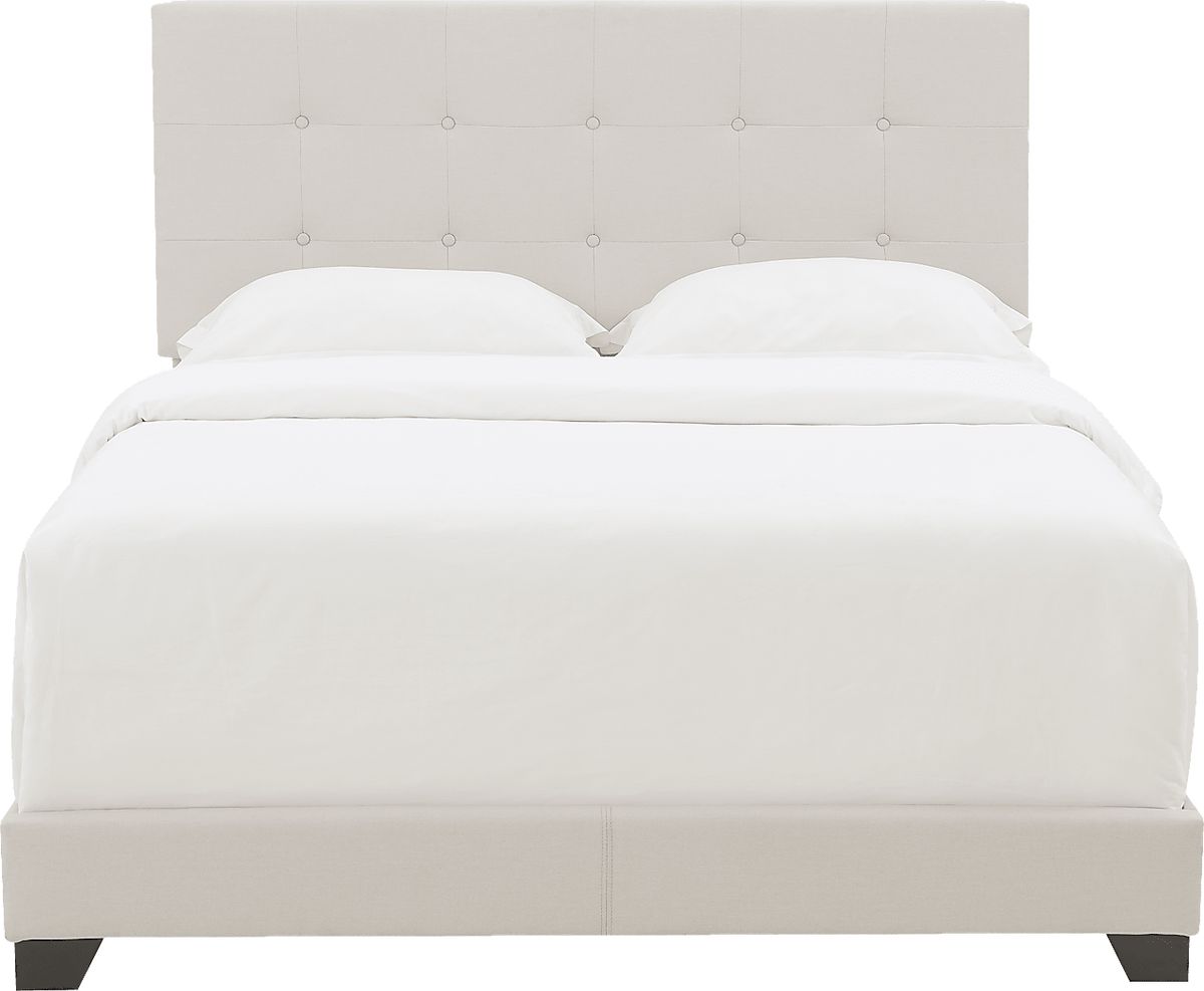 Rottenberry Gray Polyester Fabric King Bed | Rooms to Go