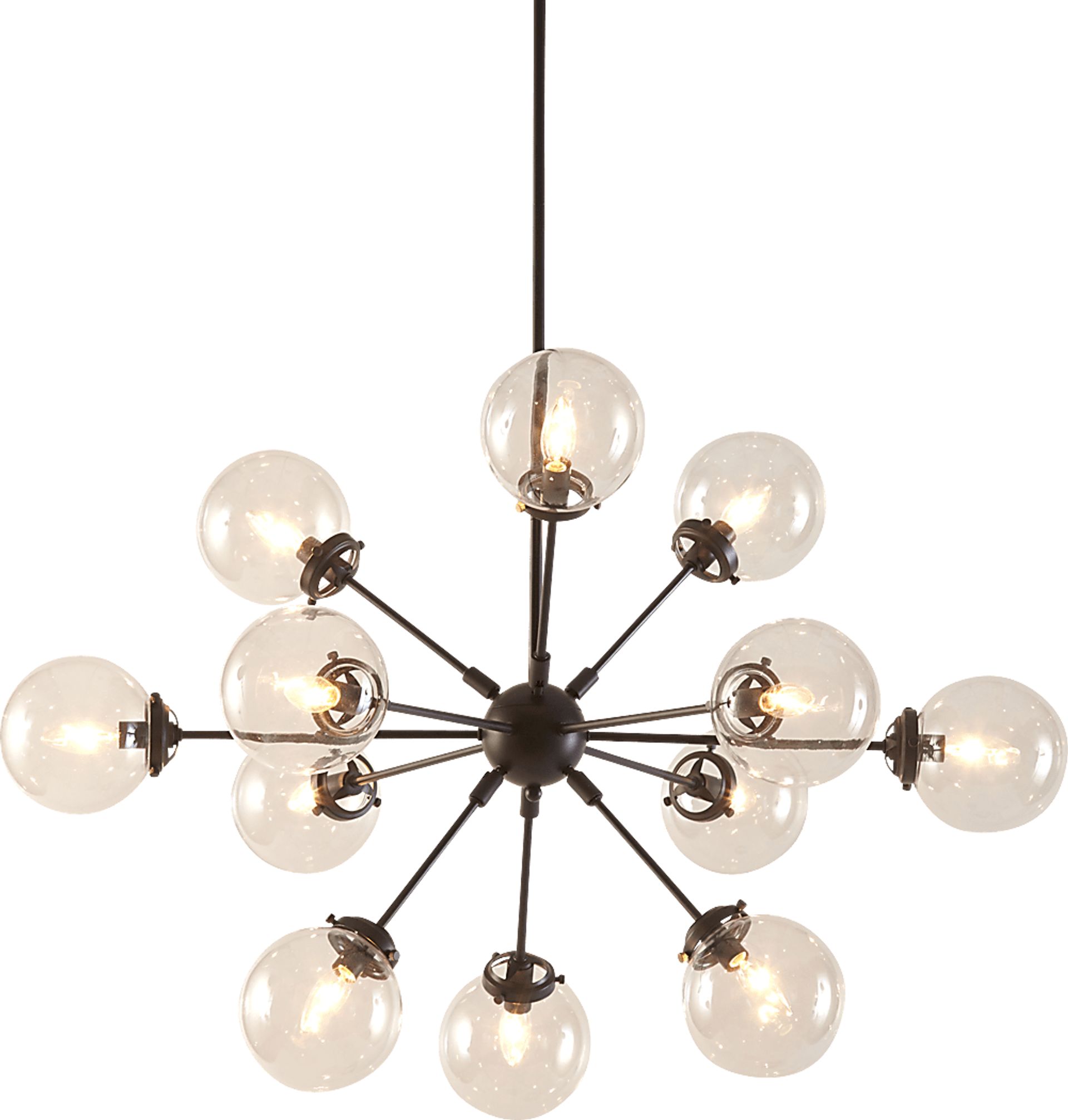 Roumfort Edge Bronze Chandelier - Image 2