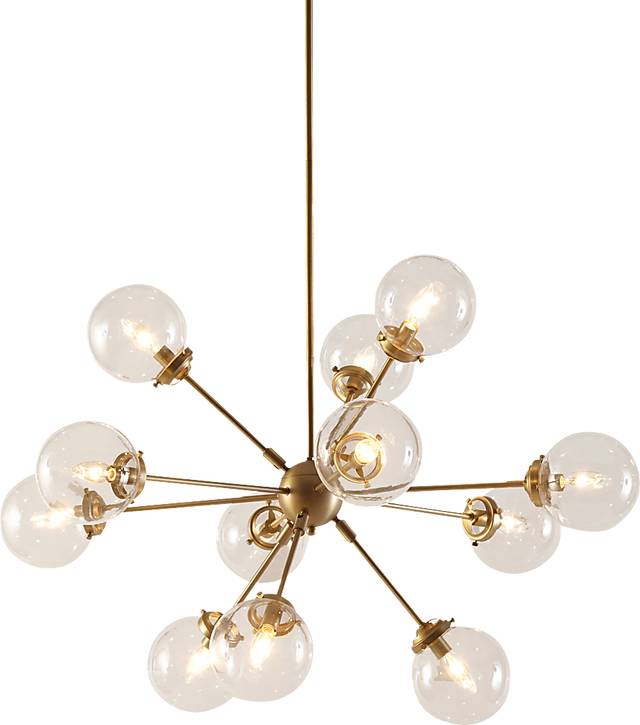 Roumfort Edge Gold Chandelier - Thumbnail - Image 2