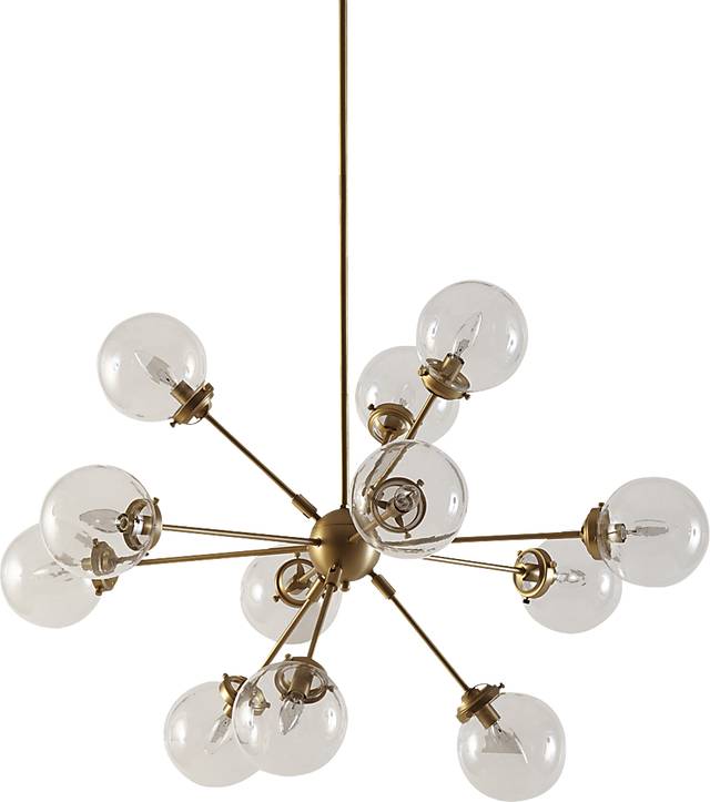 Roumfort Edge Gold Chandelier - Thumbnail - Image 1