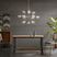 Roumfort Edge Silver Chandelier