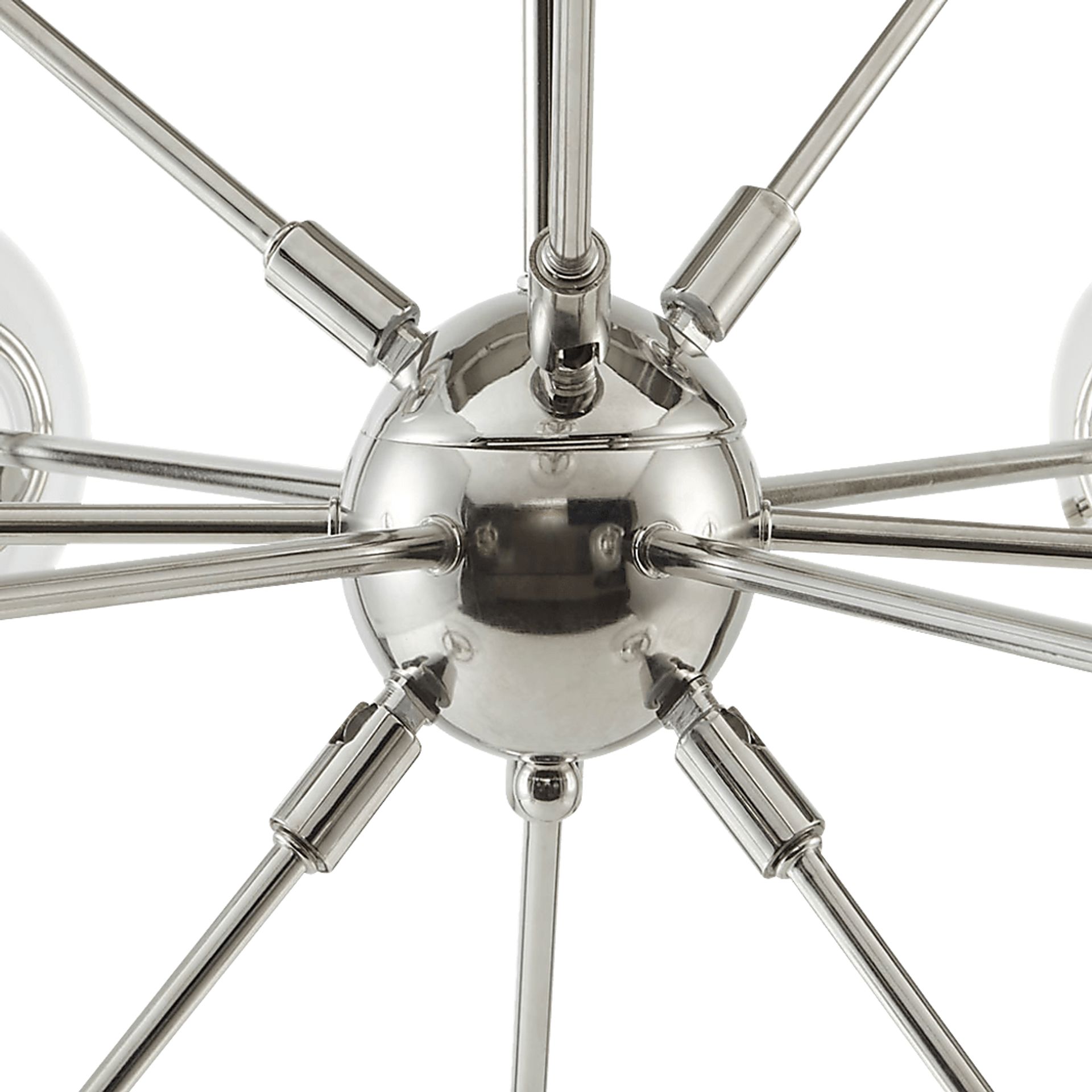 Roumfort Edge Silver Chandelier - Image 5