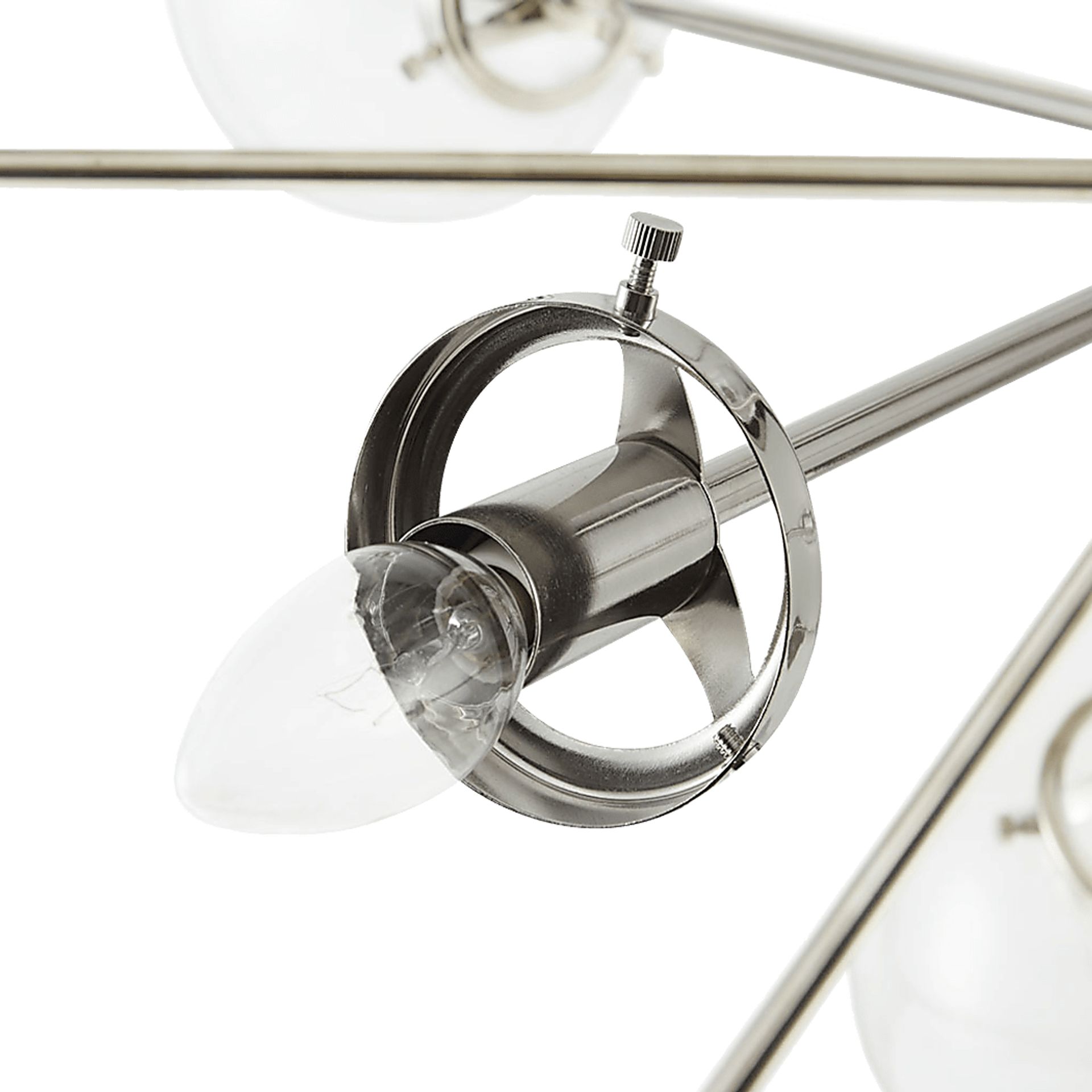 Roumfort Edge Silver Chandelier - Image 6