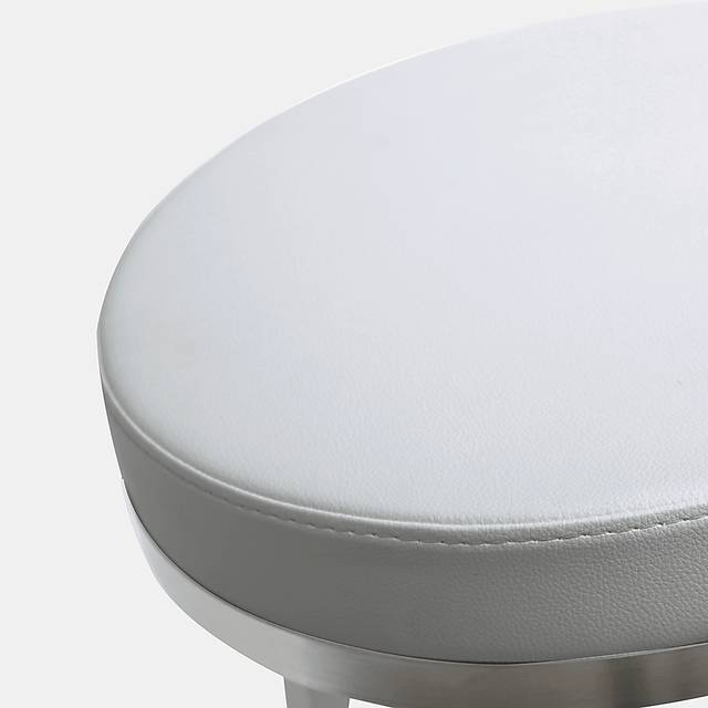 Rourke White Counter Height Swivel Stool, Set of 2 - Thumbnail - Image 2